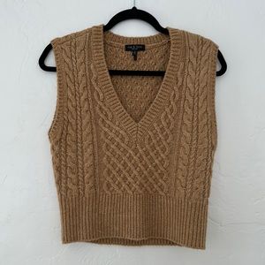Rag & Bone Carmel sweater vest - Medium